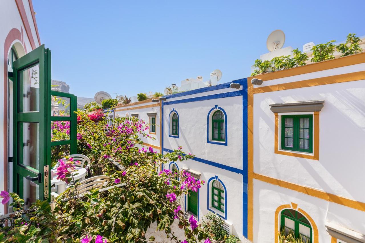 Apartamentos Marina Puerto Mogan Puerto De Mogan Dış mekan fotoğraf