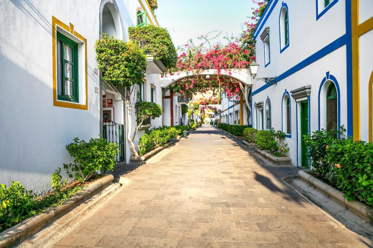 Apartamentos Marina Puerto Mogan Puerto De Mogan Dış mekan fotoğraf
